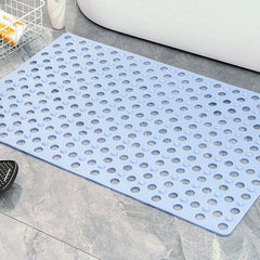 🔥🚿Alfombrilla de baño gruesa, absorbente y antideslizante, con ventosas y diseño calado.