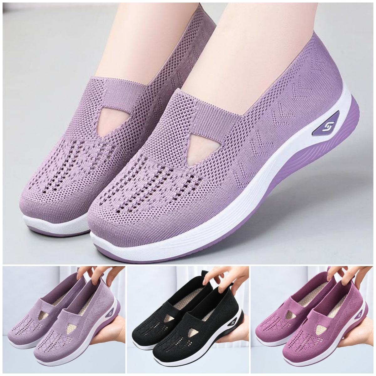 ☁️【35-40】Zapatos antideslizantes, cómodos y transpirables para mujer