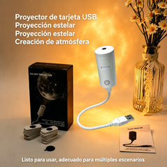 ✨ Proyector de estrellas HD – Conectar y usar 🥳