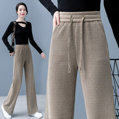 🔥【M-3XL】【40-110KG】👖Nuevos pantalones holgados elásticos para mujer