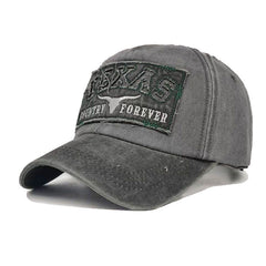 🐂🧢 Gorra de béisbol retro ajustable con cabeza de toro y letras bordadas