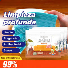 🧹🔥Compre 3 y obtenga 4 gratis（7 paquetes- 210 piezas）✨ Toallitas limpiadoras antibacterianas y desodorantes multiusos | Aptas para suelos de madera, suelos laminados, baldosas y paredes de caravanas.