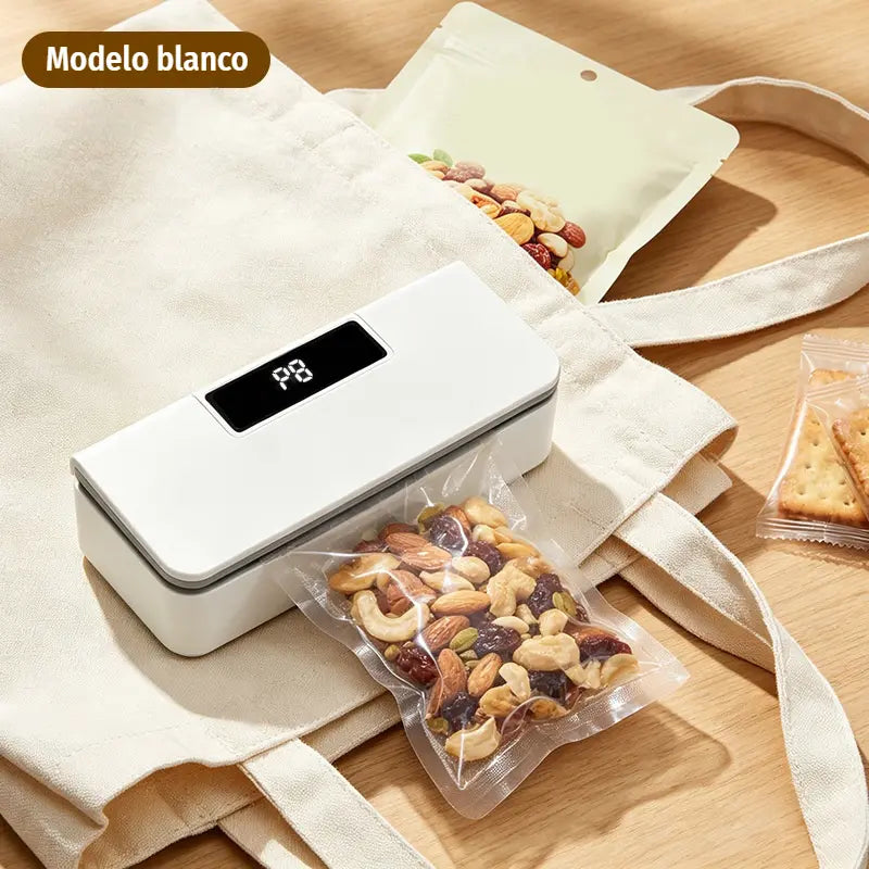 ⏰ ¡50% de descuento! ⚡✨ Sellador de Bolsas Multiusos | USB-C Recargable, 8 Ajustes de Calor y Almacén Magnético, Apto para todo tipo de bolsas 🥗