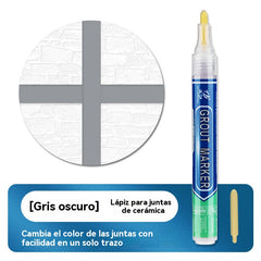 [2 piezas 24 euros]Lápiz para lechada de baldosas de cerámica resistente al moho y al agua