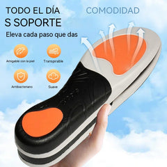 【35-46】👣Compra 1 y llévate 1 gratis⚡ Plantillas Deportivas Ortopédicas con Soporte de Arco – Amortiguación Total y Máxima Comodidad 🔥