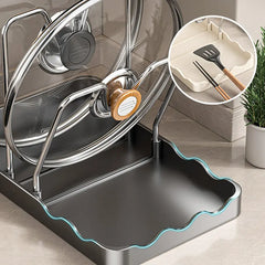 🔥 ¡50% de descuento! 🏠 🍳 Estante multifuncional para utensilios de cocina, fácil de limpiar y resistente al aceite.
