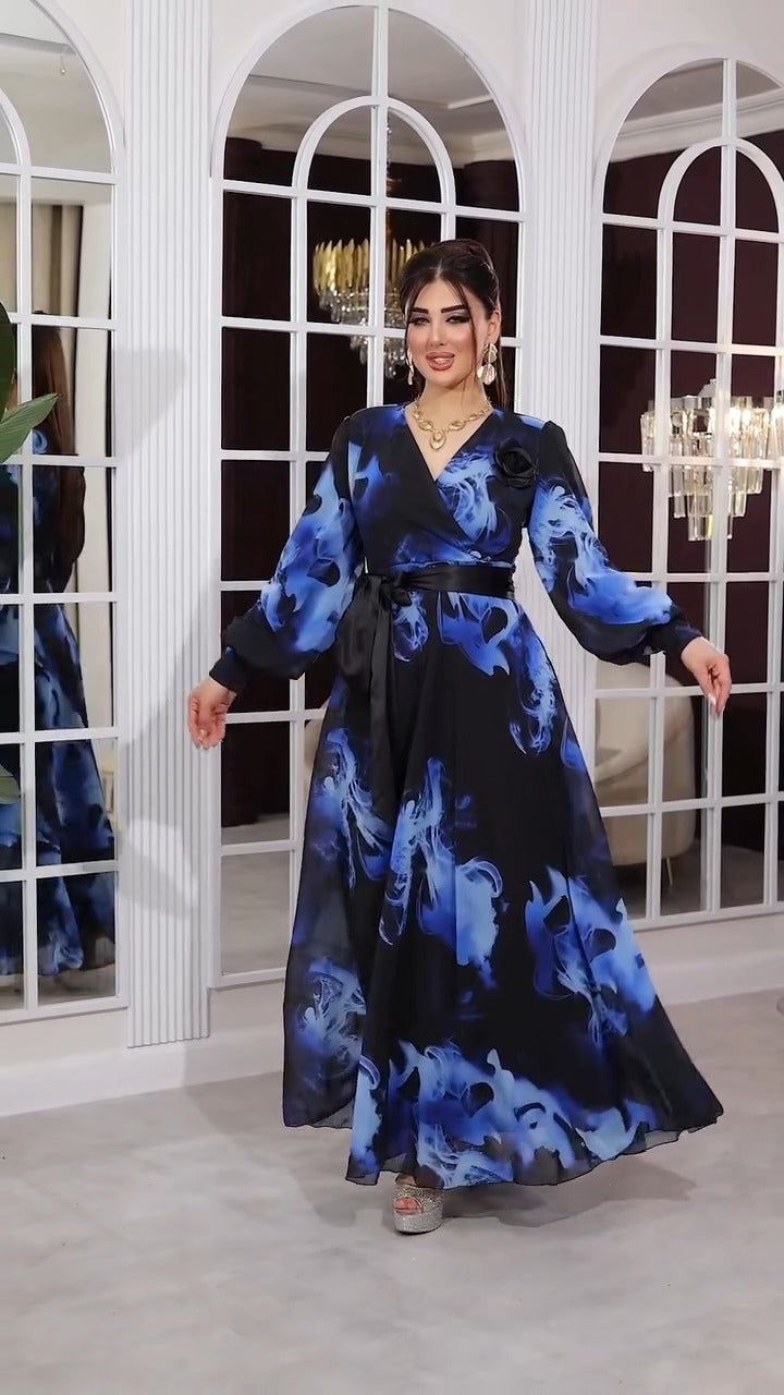 🔥✨【Nuevo estilo de otoño】👗【40-120KG】Nuevo vestido de moda, diseño clásico, elegante y sencillo.