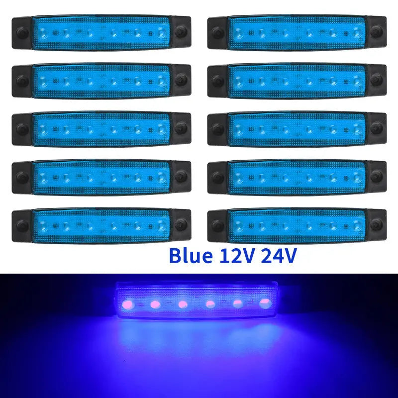 🚗💡10 luces LED de posición lateral para camiones