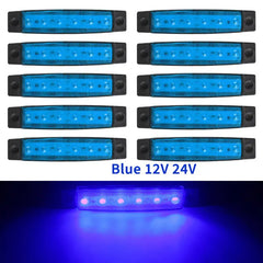 🚗💡10 luces LED de posición lateral para camiones