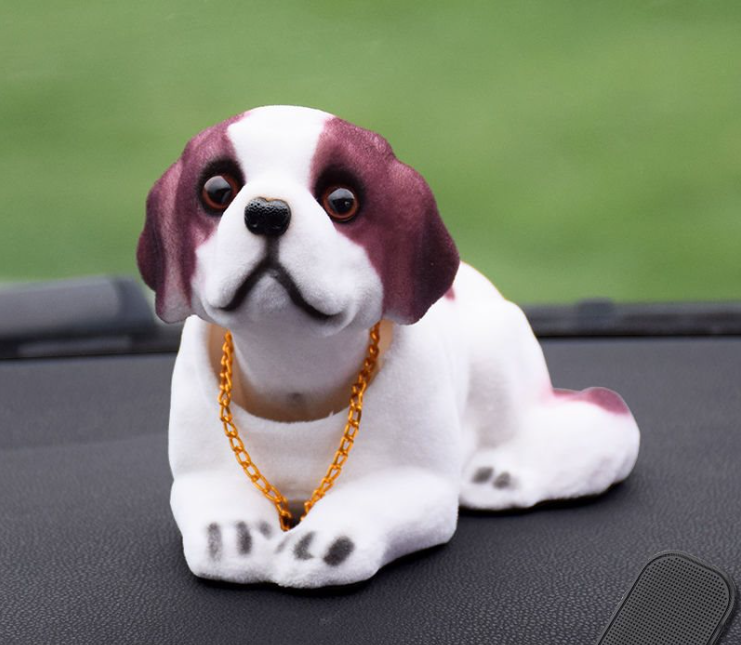🐶【Compra 1 y obten 1 gratis】 ¡El perro lindo y dominante con la cabeza temblorosa te acompañará para ser próspero en todo momento!