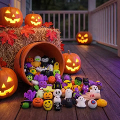 50 kosov 26 evrov🎃Igrače za lajšanje stresa v obliki empanade za noč čarovnic, čudovite empanade z bučnimi duhovi za lajšanje stresa.
