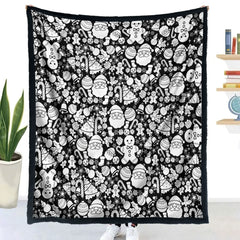 🎨 1 piezas 35 euro✨ Manta para colorear en familia (DIY) – Suave tejido polar, creativa y versátil 🧶