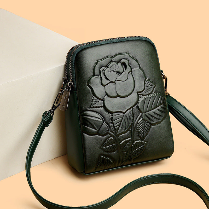 👜Nuevo bolso bandolera/de hombro de piel suave de doble capa