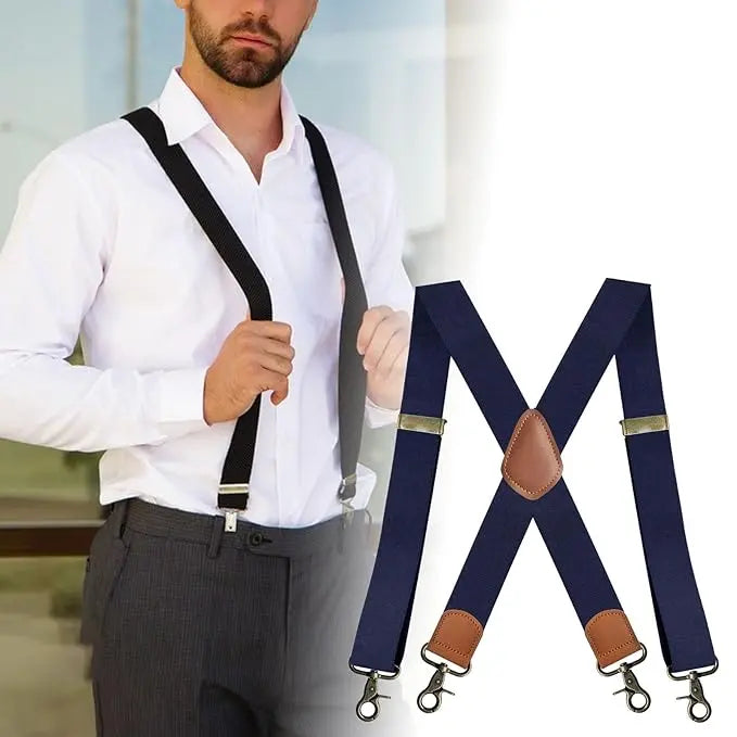 📢📢 ¡50% DE DESCUENTO! ⏰ Tirantes cruzados para hombre con ganchos