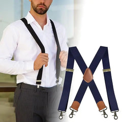 📢📢 ¡50% DE DESCUENTO! ⏰ Tirantes cruzados para hombre con ganchos