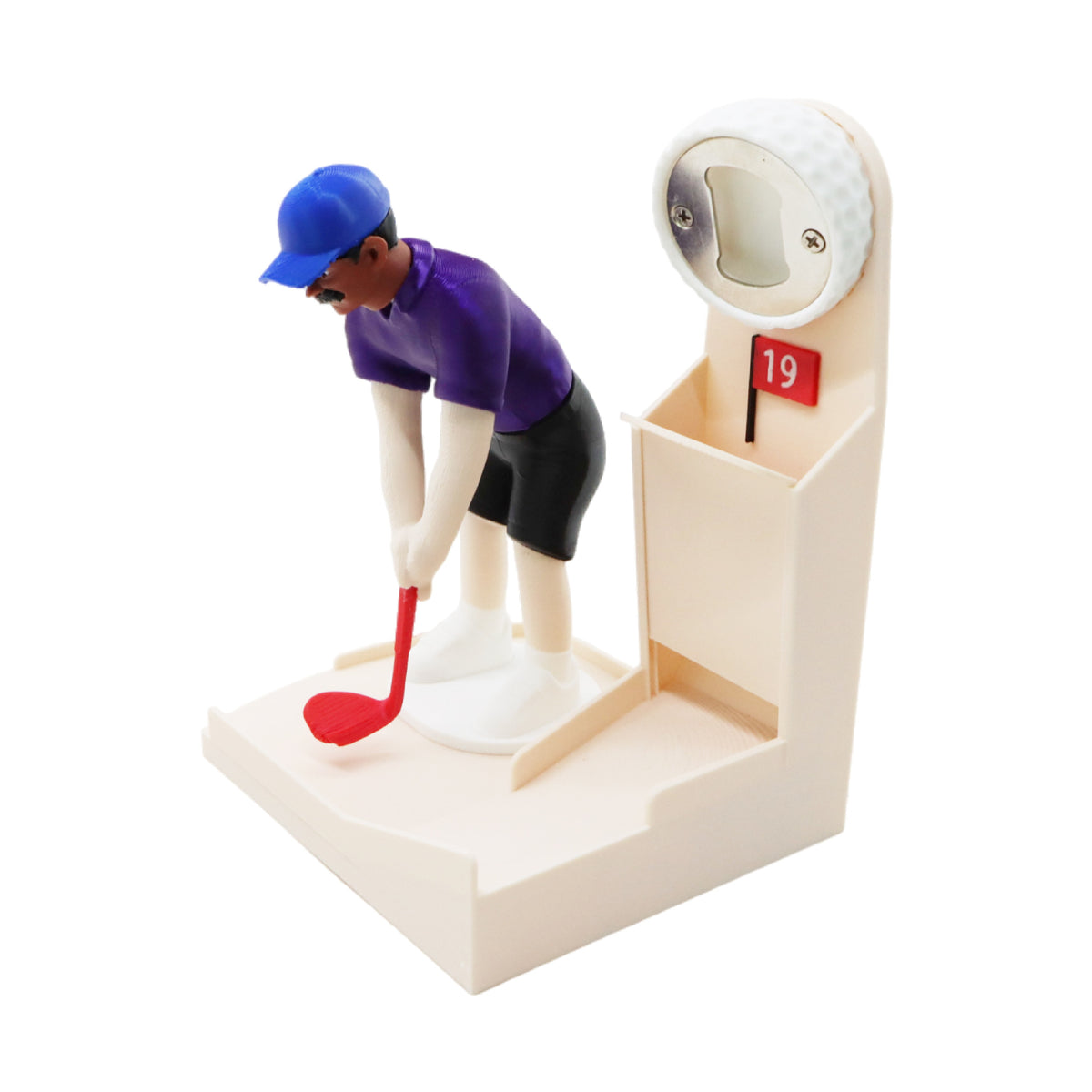 🔥¡Oferta imperdible, 50% de descuento!⛳ 🏌️✨Abrebotellas divertido con temática de golf