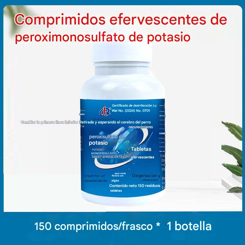 🔥【150cápsulas】🐟🌿Tabletas purificadoras de agua para acuarios con múltiples efectos: Esterilizan, eliminan el cloro y purifican el agua; aptas para acuarios y estanques.