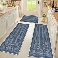 📢📢¡40% de descuento por tiempo limitado! 【40*60+40*120cm】⏰Elegante alfombra tejida para pasillo