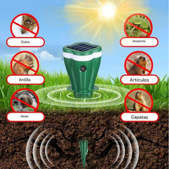 ☘️Producto en oferta - 50% de descuento ☘️ Repelente de animales solar e impermeable