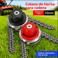 🔥Cabezal de corte de cadena/cortacésped universal
