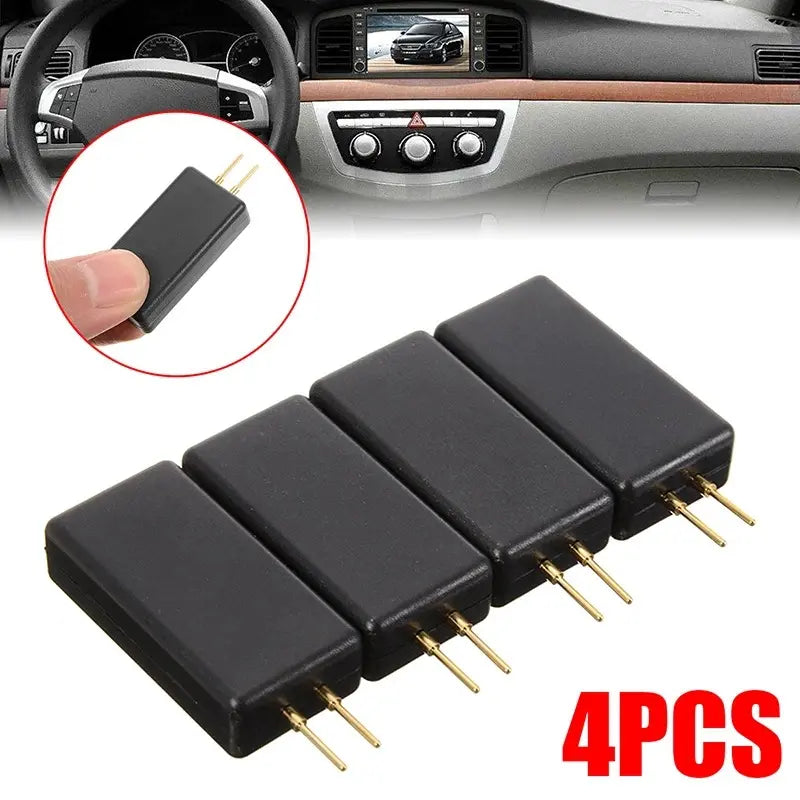 [4 piezas ]🚗 Resistencia de diagnóstico SRS: simula los circuitos del airbag, borra los códigos de error y es ideal para reparaciones y pruebas de diagnóstico de airbags 🛠️