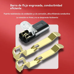 🏆【20/40 piezas】Conectores de cable sin soldadura: compatibles con tiras de LED y cables sólidos/multifilares de 18 a 22 AWG.