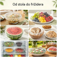 🔥(300 jedinica)🍽️Iznimno velika, debela, antibakterijska plastična vrećica prehrambene kvalitete