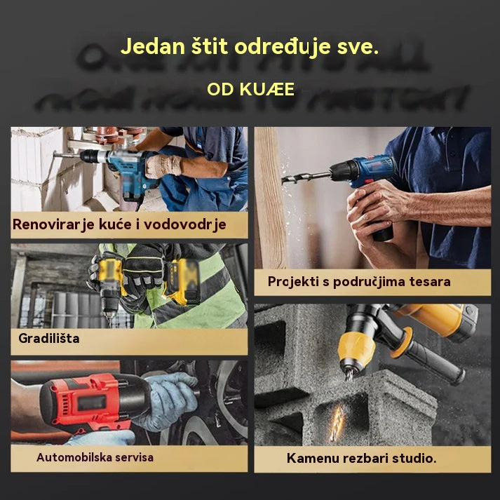 【4+5+6+8+10+12 mm】 | Set spiralnih svrdala s 5 oštrica za teške uvjete rada