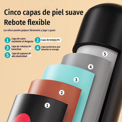 🥊 Muñeco de boxeo inflable con rebote automático – Libera energía y fomenta el movimiento ⚡