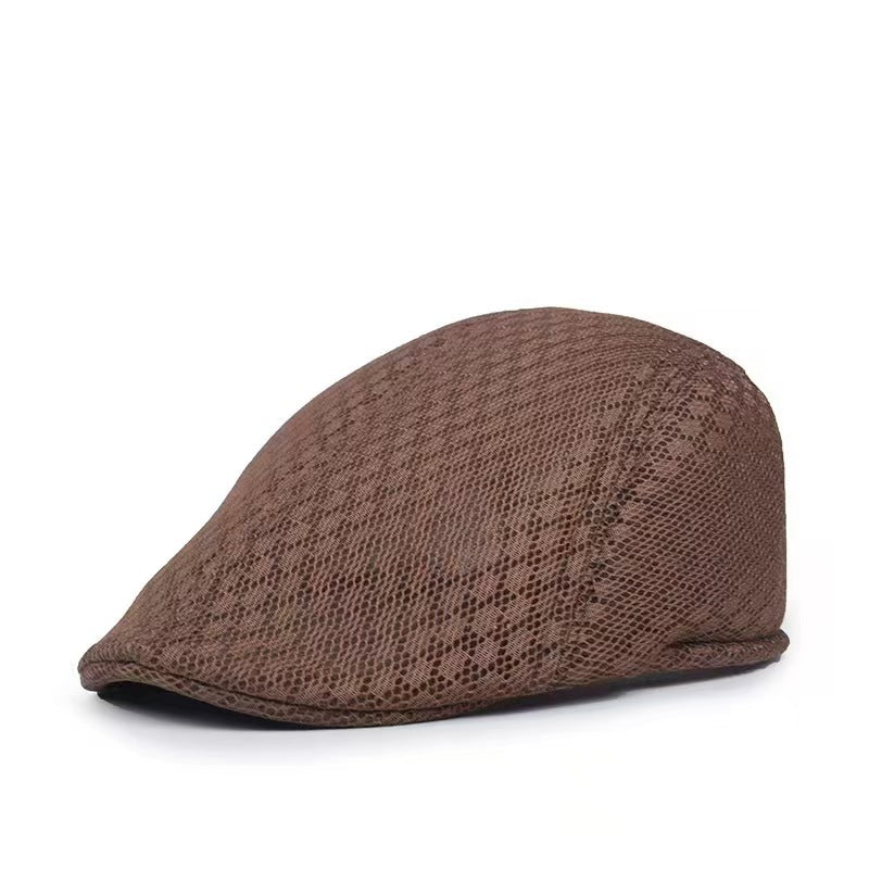 ☀️【Compra uno y llévate otro gratis, 56-58cm】🧢Boina de hombre transpirable de malla con protección UPF50+