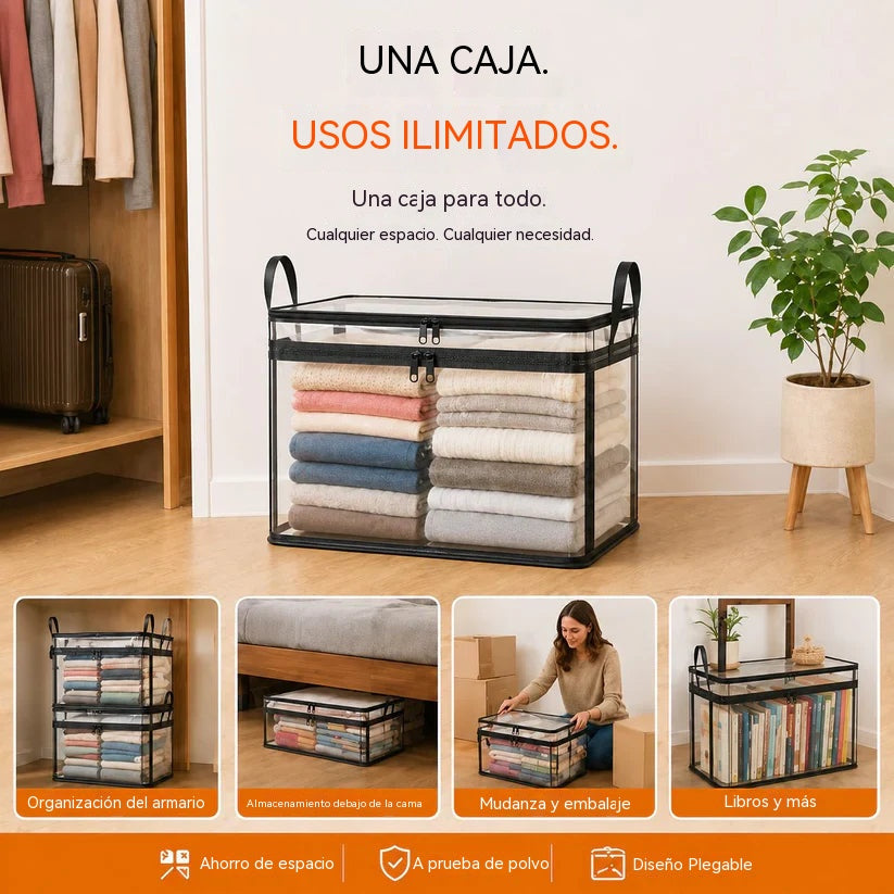 【3 piezas】✨📦Caja de almacenamiento multifuncional plegable e impermeable para uso doméstico