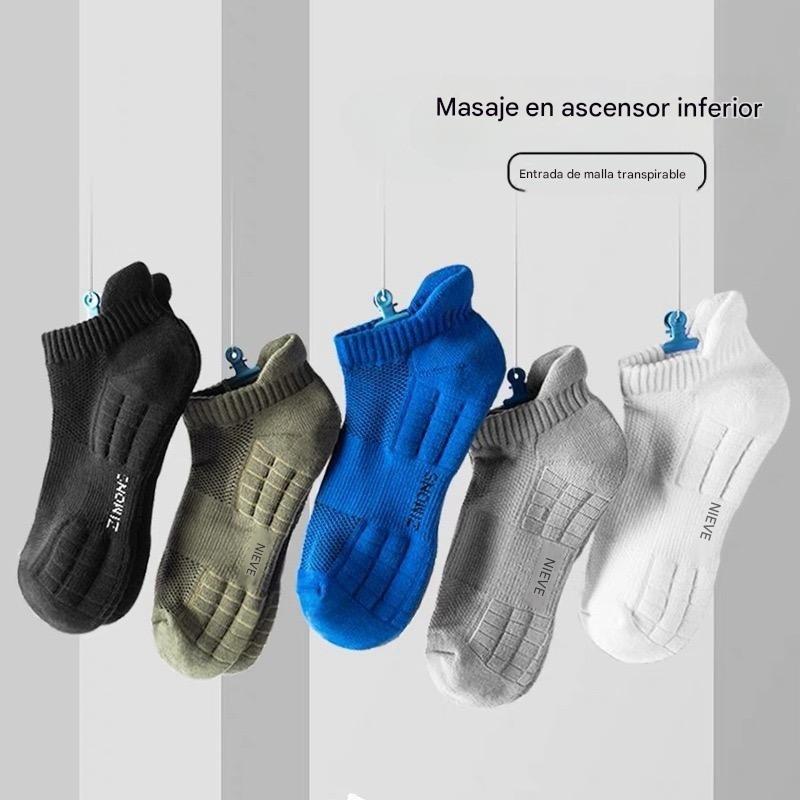 🧦【Paquete de 10 pares】🧦 Nuevos Calcetines Transpirables, Antibacterianos y Antiolor para Hombre 2026 🔥