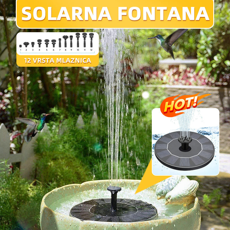 💥Fuente de agua alimentada por energía solar