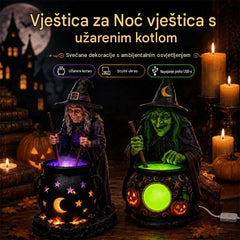 🧙‍♀️🎃Kip vještice za Noć vještica u kotlu