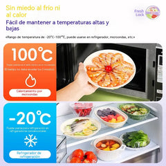 ⏳50% de descuento🔥Tapas elásticas desechables para alimentos, aptas para cuencos y platos