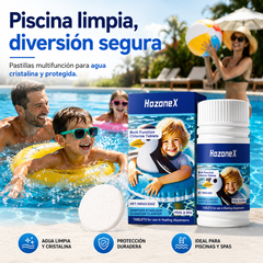 🔥Compre 1 y obtenga 1 gratis（2 botella）Pastillas efervescentes para la limpieza de piscinas
