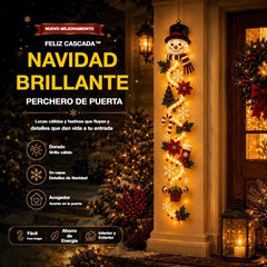 🎄🎃¡Último día! 🎅¡Disfruta de un 49% de descuento en adornos navideños iluminados para puertas!