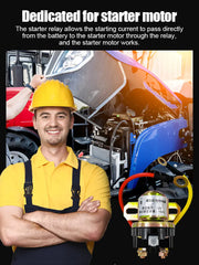 【Compra 1, llévate 1 gratis】🚚Relé de arranque de motor de 12 V/24 V, adecuado para automóviles, vehículos agrícolas, etc.
