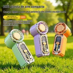 Ventilador pequeño portátil de alta velocidad y larga duración.