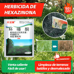🔥 Herbicida Hexazinona 5%: Elimina todo tipo de malezas de forma permanente!