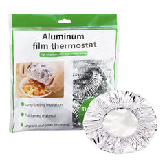 💥【50 piezas】🍎🔥 Cubierta aislante de papel de aluminio apto para alimentos