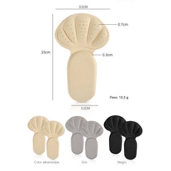 【3 pares por 23 euros】✨ Insertos adhesivos recortables para el talón: cómodos, discretos y previenen ampollas
