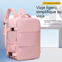 Mochila multifuncional informal, de gran capacidad, ideal para viajes de negocios de corta distancia.