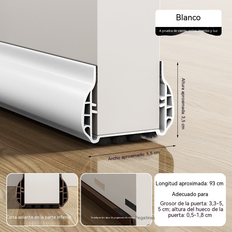 【93cm】🏠🚪 Tira de sellado insonorizante de PVC para huecos de puertas