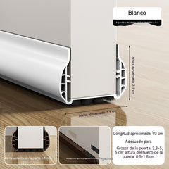 【93cm】🏠🚪 Tira de sellado insonorizante de PVC para huecos de puertas