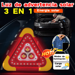 🔥Nuevo producto 2026🔥 Triángulo de emergencia solar tres en uno