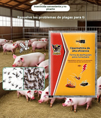 【Compre 5 y obtenga 5 gratis：10 piezas 29 euros】Spray especial para matar mosquitos y moscas para granjas de cría