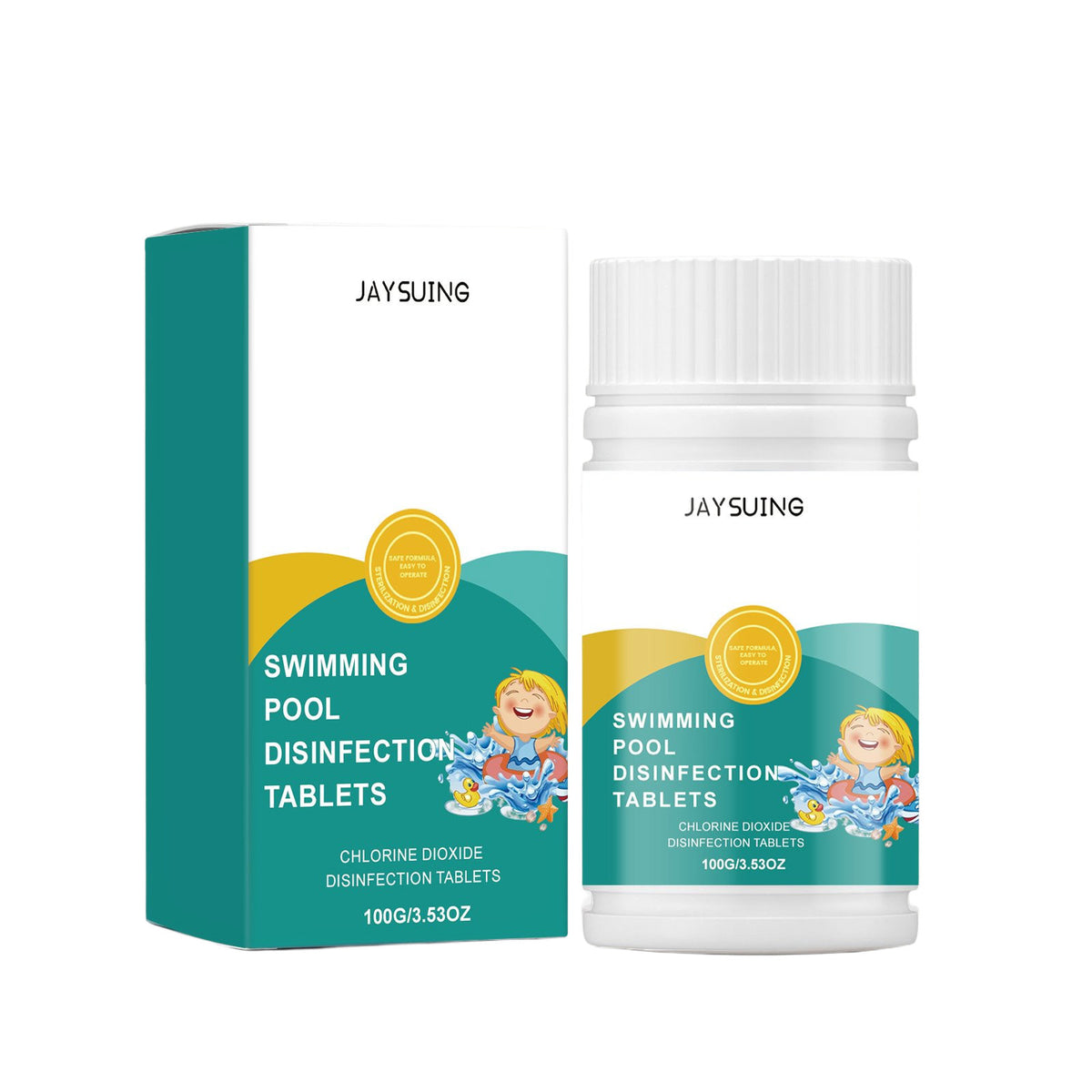 🔥Compre 1 y obtenga 1 gratis（2 botella）Pastillas efervescentes para la limpieza de piscinas