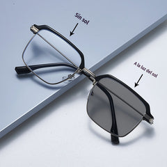 【Compra 1 y llévate 1 gratis】👓 Gafas de lectura con autoenfoque 🔍 Enfoque automático de 1 a 7 dioptrías ☀️ Lentes fotosensibles (claras dentro, oscuras fuera) 🛡️ Antirrayos UV【2 piezas 23 euros】