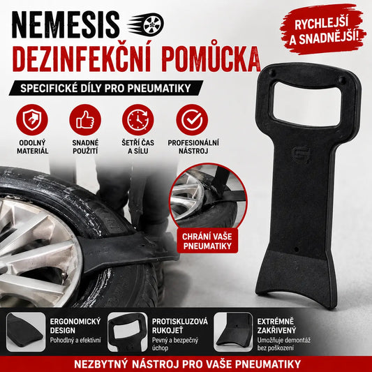 【50% sleva】🛠️🚗 Deska na demontáž pneumatik, používá se k montáži/demontáži pneumatik.